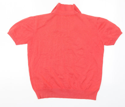 Womens UK Size L House of Fraser Pink Pullover Jumper