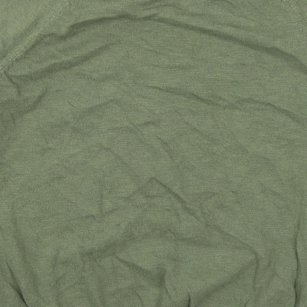 Burton Mens Green  Knit Pullover Jumper Size S