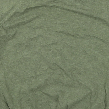 Burton Mens Green  Knit Pullover Jumper Size S