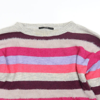 George Womens Grey  Knit Pullover Jumper Size 8
