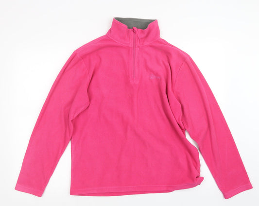 Womens UK Size 14 Hi Gear Pink Pullover Sweatshirt