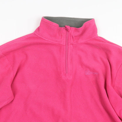 Womens UK Size 14 Hi Gear Pink Pullover Sweatshirt