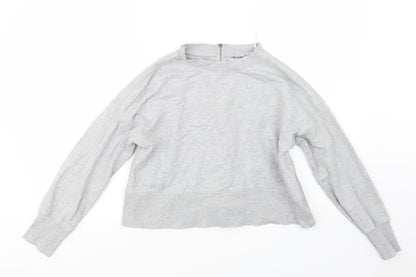 Womens UK Size S Preworn Grey Pullover Jumper