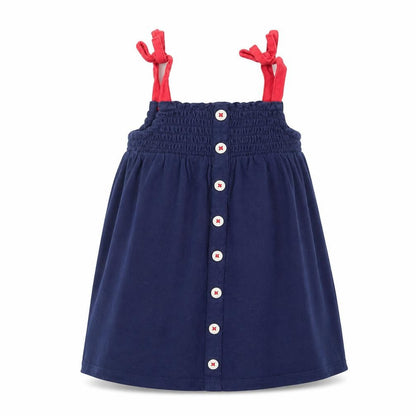 Marks and Spencer Girls Blue   T-Shirt Dress  Size 9-12 Months