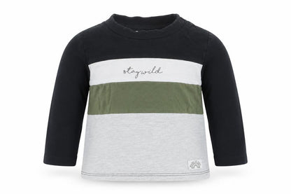 F&F Boys Black   Basic T-Shirt Size 0-3 Months
