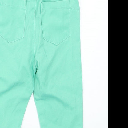 Pep&Co Girls Green   Cargo Jeans Size 9-12 Months