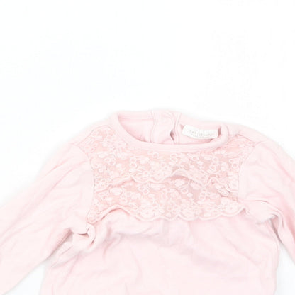 NEXT Girls Pink   Babygrow One-Piece Size 3-6 Months