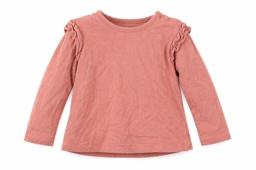 TU Girls Beige   Basic T-Shirt Size 6-9 Months