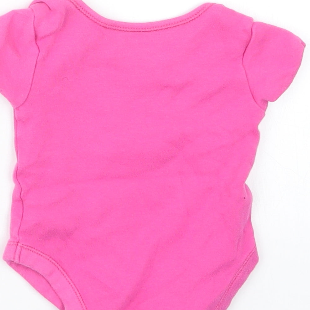 George Girls Pink   Babygrow One-Piece Size 3-6 Months