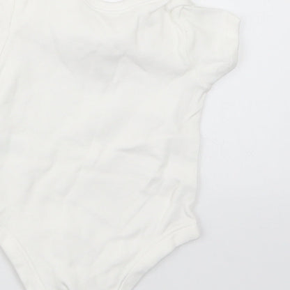 Matalan Baby White   Babygrow One-Piece Size 3-6 Months