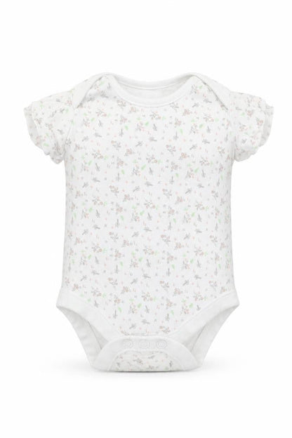 F&F Baby White Geometric  Babygrow One-Piece Size 3-6 Months
