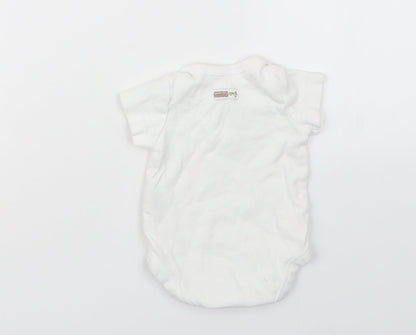 The Essential One Baby White   Babygrow One-Piece Size 0-3 Months