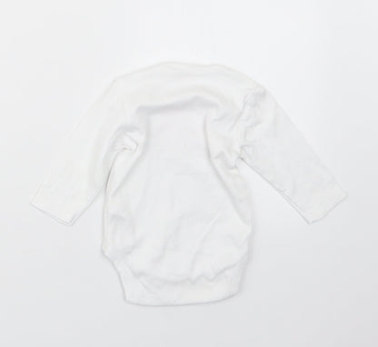 NEXT Girls White   Babygrow One-Piece Size 3-6 Months