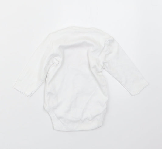 NEXT Girls White   Babygrow One-Piece Size 3-6 Months