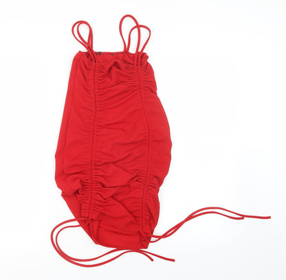 PRETTYLITTLETHING Womens Red   Mini  Size 6