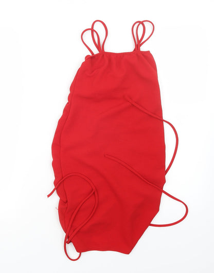 PRETTYLITTLETHING Womens Red   Mini  Size 6