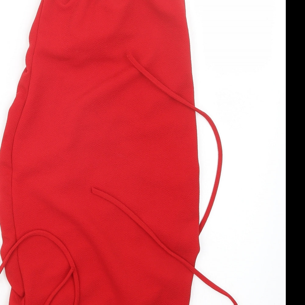 PRETTYLITTLETHING Womens Red   Mini  Size 6