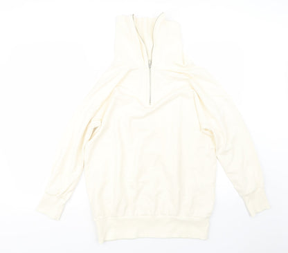 Wallis Womens Ivory   Pullover Sweatshirt Size M