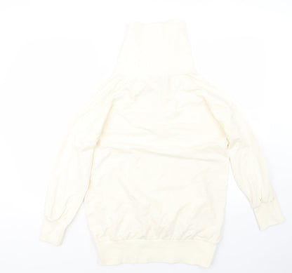 Wallis Womens Ivory   Pullover Sweatshirt Size M