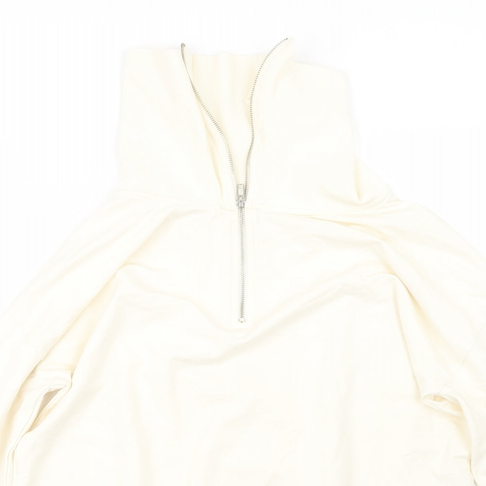 Wallis Womens Ivory   Pullover Sweatshirt Size M
