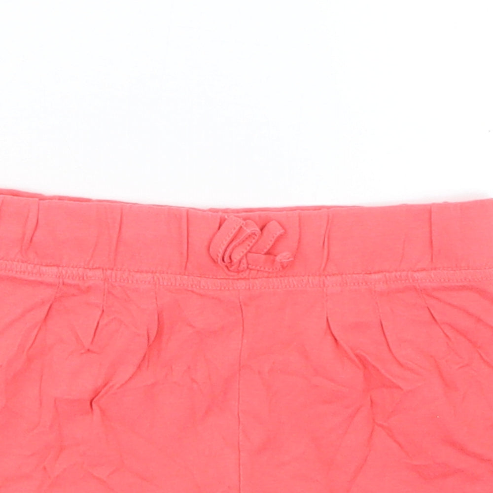 F&F Girls Pink   Cropped Trousers Size 12-18 Months