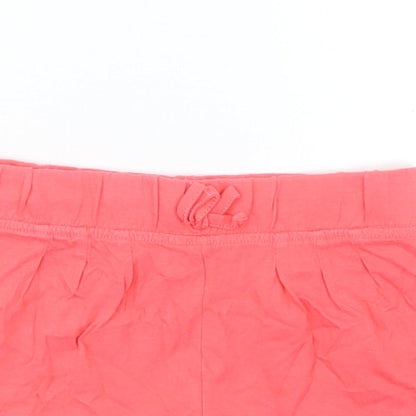 F&F Girls Pink   Cropped Trousers Size 12-18 Months