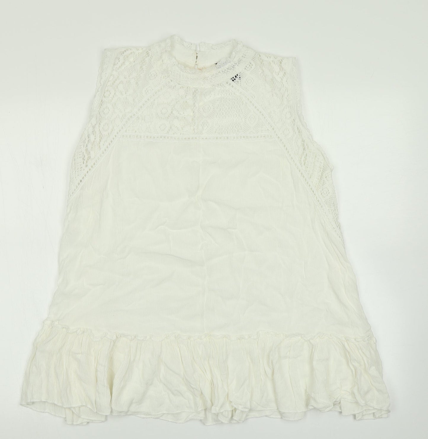 QED London Womens White   Basic Blouse Size 12