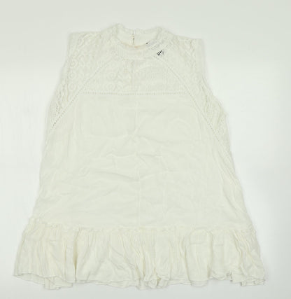 QED London Womens White   Basic Blouse Size 12