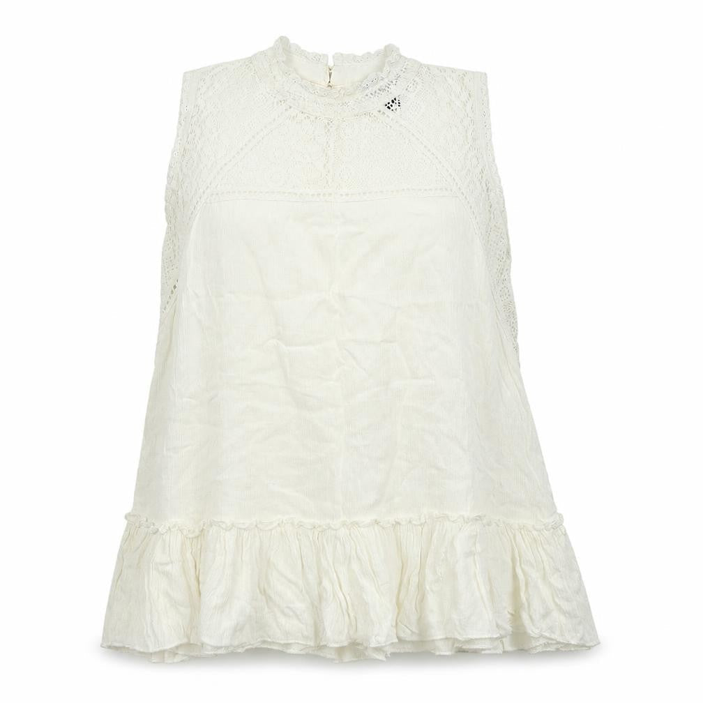 Womens UK Size 12 QED London White Basic Blouse
