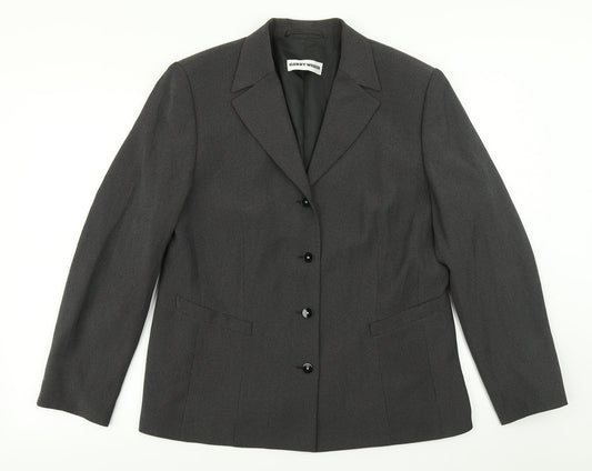 Gerry Weber Womens Black   Jacket Blazer Size 16