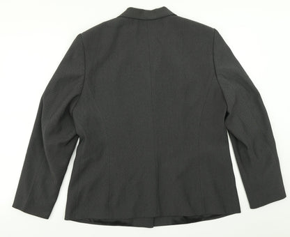 Gerry Weber Womens Black   Jacket Blazer Size 16