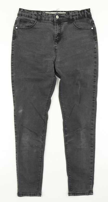 Denim Co Girls Grey  Denim Skinny Jeans Size 13-14 Years