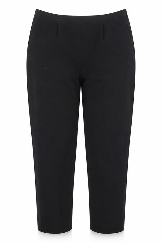 Womens UK Size 8 Bonmarché Regular Fit Dress Pants Blue Trousers