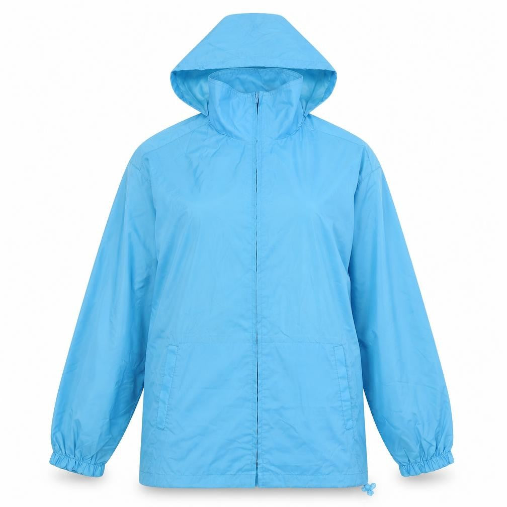 Womens UK Size M Damart Blue Rain Coat