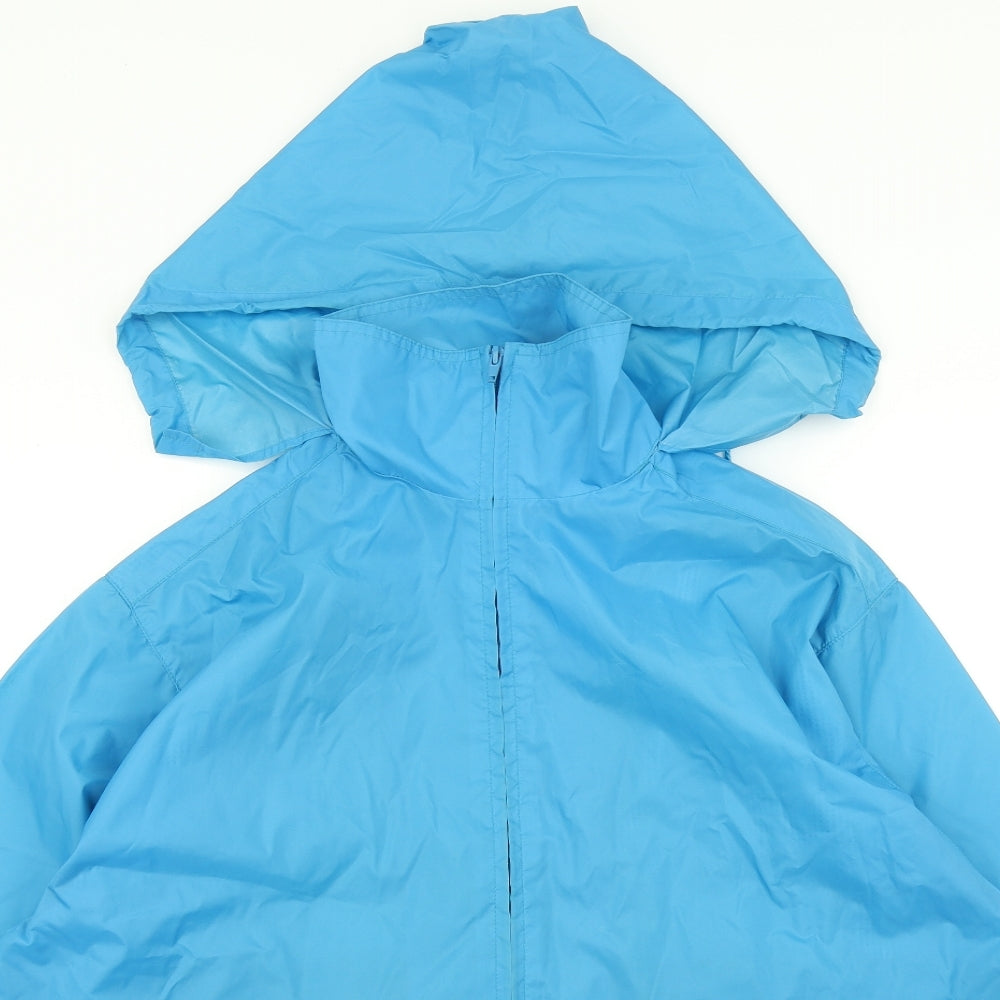 Damart Womens Blue   Rain Coat Coat Size M