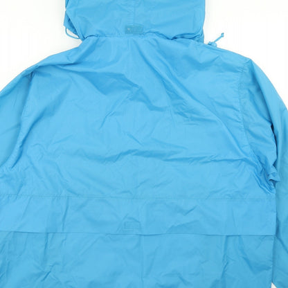 Damart Womens Blue   Rain Coat Coat Size M