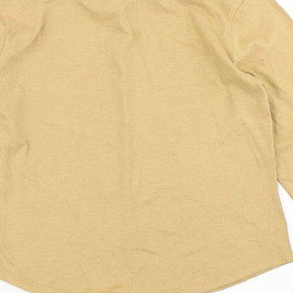 Matalan Girls Brown   Basic T-Shirt Size 10 Years