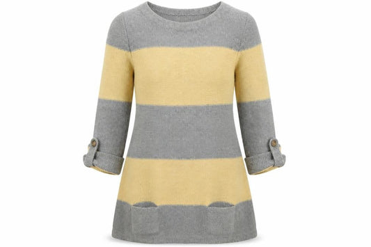 Womens UK Size 10 Marks & Spencer Grey Pullover Jumper