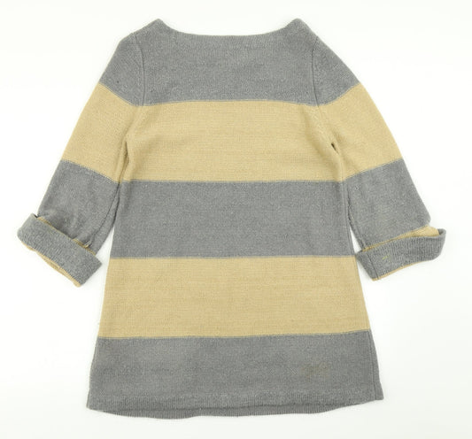 Womens UK Size 10 Marks & Spencer Grey Pullover Jumper