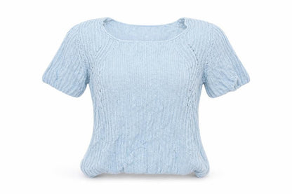 Womens UK Size 8 Topshop Blue Pullover Jumper
