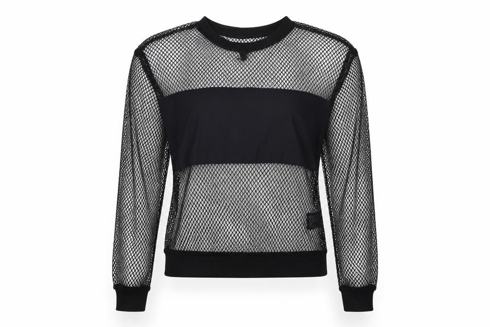 Womens UK Size 8 H&M Black Pullover Sweatshirt