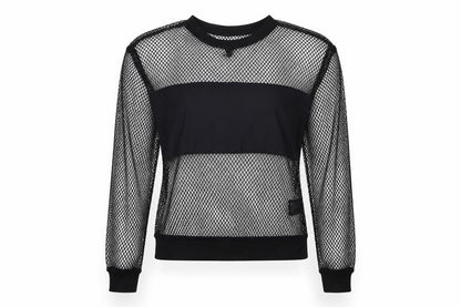 Womens UK Size 8 H&M Black Pullover Sweatshirt