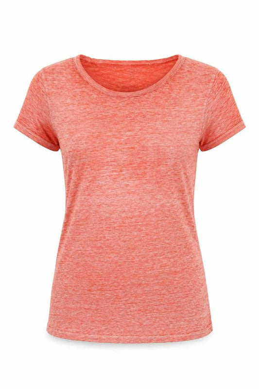 Womens UK Size XS Gap Red Basic T-Shirt