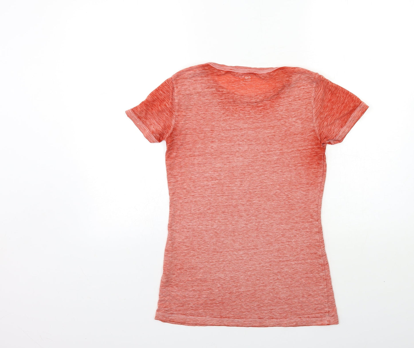 Womens UK Size XS Gap Red Basic T-Shirt