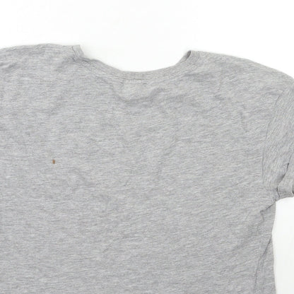 New Look Girls Grey   Basic T-Shirt Size 14 Years  - boring next