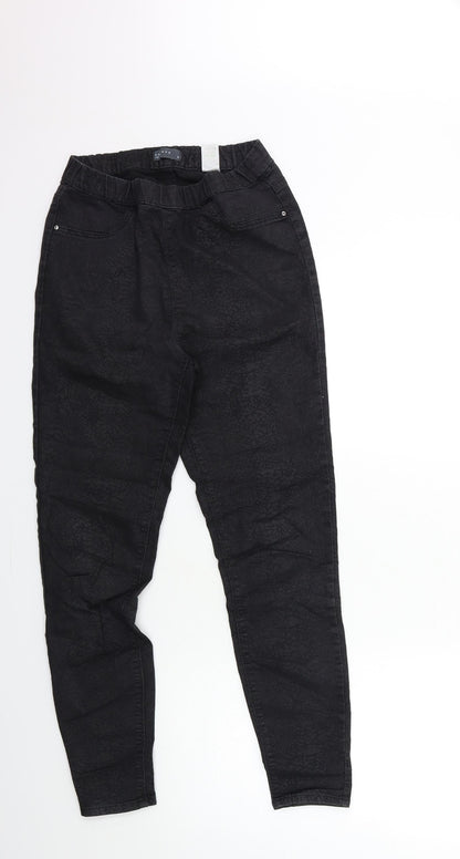 Papaya Womens Black  Denim Jegging Jeans Size 8 L26 in