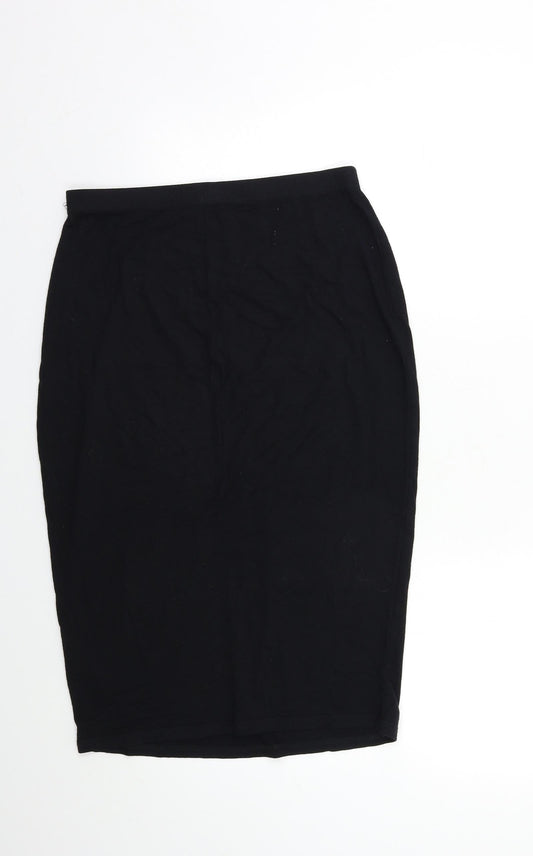 ESMARA Womens Black   Straight & Pencil Skirt Size 10