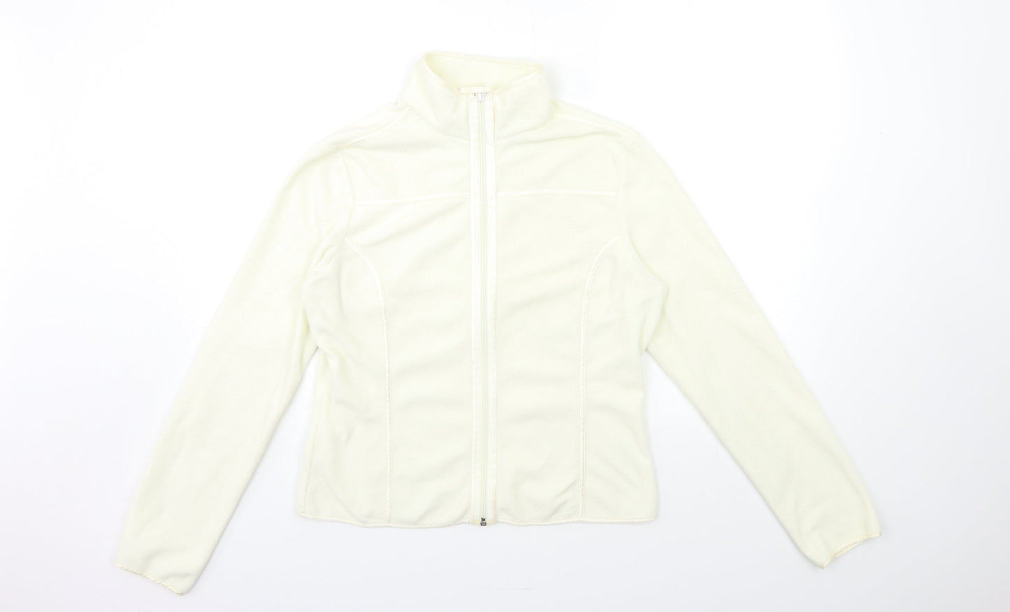 bay Womens Ivory  Fleece Jacket  Size 16