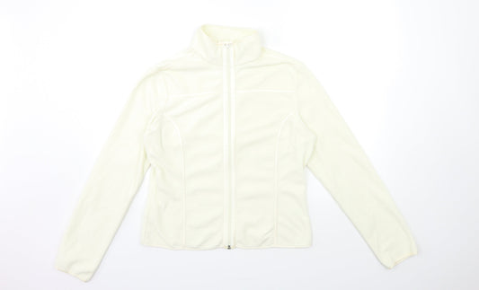 bay Womens Ivory  Fleece Jacket  Size 16