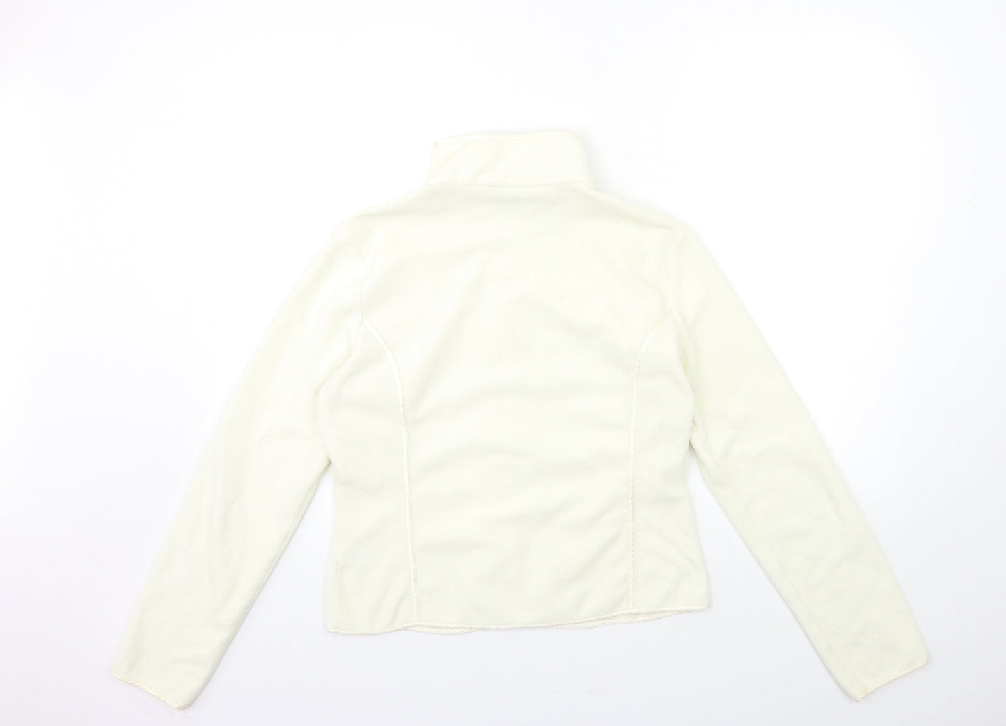 bay Womens Ivory  Fleece Jacket  Size 16
